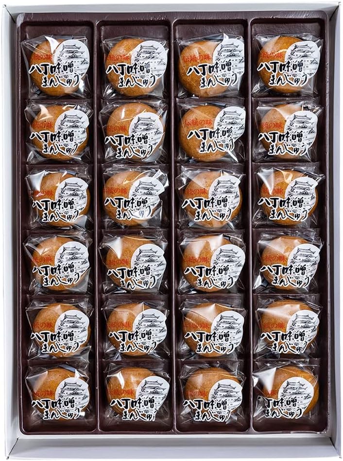 Nagoya Limited Maru-ya Hatcho Miso Manju (Pack of 24)