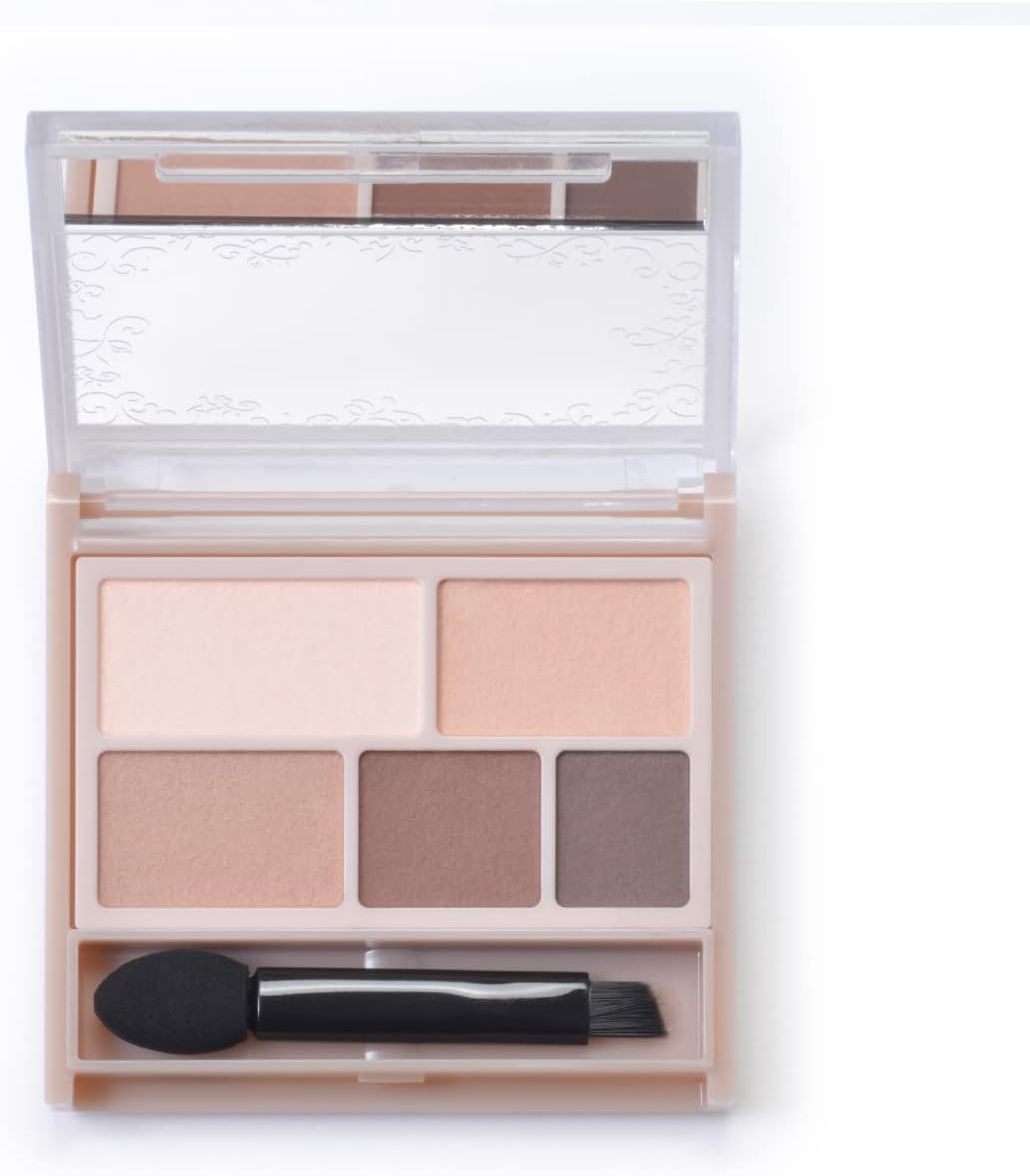 CANMAKE Perfect Multi Eyes Eyeshadow, 01 Rose Brown, 0.1 oz. (3.3 g)