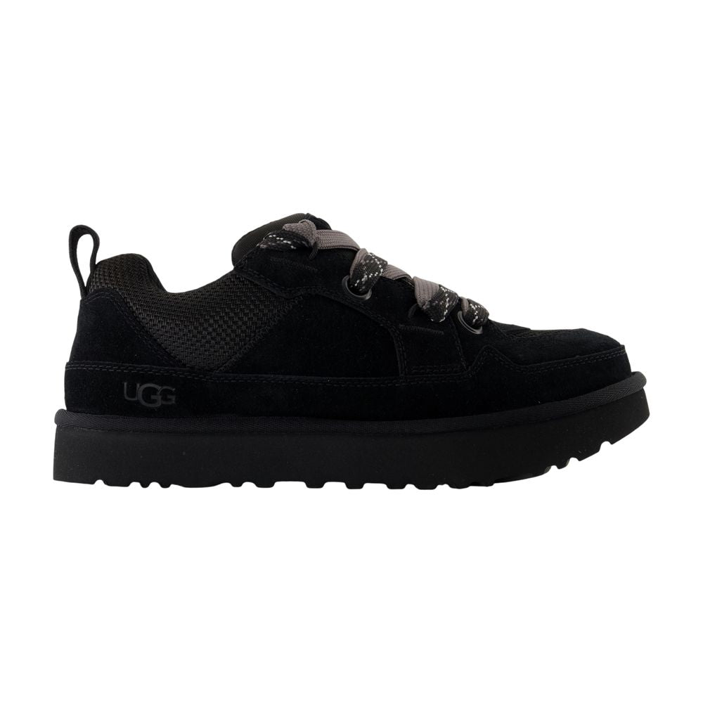 Ugg Lo LowmelスニーカーUggレザーブラック - Image 2