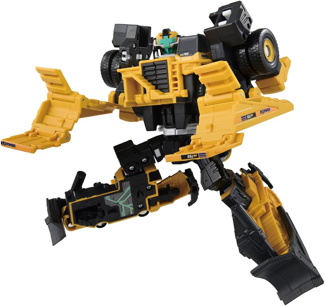 Takara Tomy Tomica Job Braver Grand Build Braver Dump Truck & Bulldozer DX Set Mini Car Toy for Ages 3+