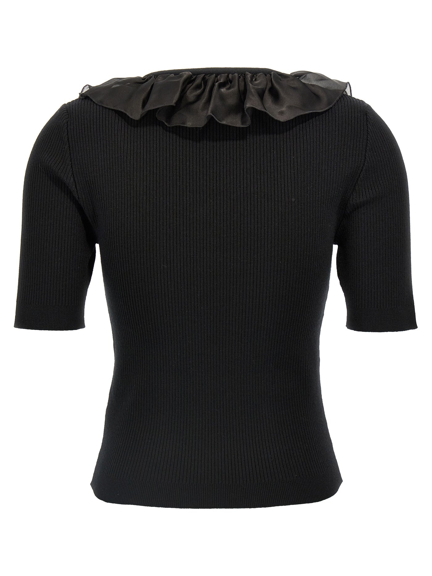 Alessandra Rich アレッサンドラリッチフリルTシャツ - Image 2