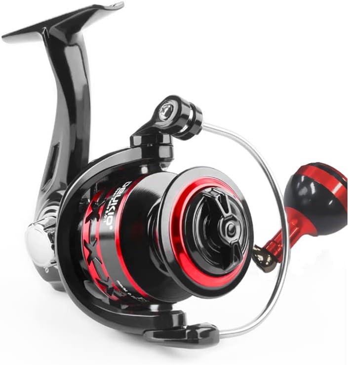 YU20 Spinning Reel, Fishing Reel, 2000, 3000, 4000, 5000, 6000, 7000, Lightweight, Freshwater Fishing, Saltwater Fishing, Gear Ratio 5.0:1, 4.7:1, Maximum Drag Force, 8kg-12kg, Handle