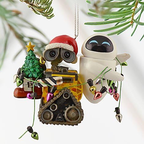 Disney Adorno navideño de Wall-E & Eve - Parques temáticos de Disney Disponibilidad exclusiva y limitada