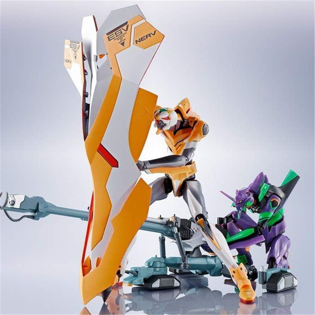 BANDAI Robot Spirits Side EVA Yashima Operations Reproduction Positron Rifle + ESV Shield + G Type Equipment Set (Evangelion 1st Unit, Zero Unit Sold Separately