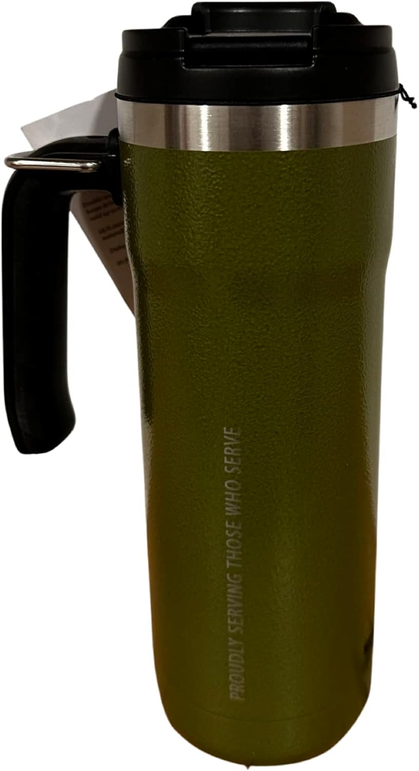 Starbucks Stanley Armed Forces Army Green Vaso Tumbler con Sellado al Vacío 20oz