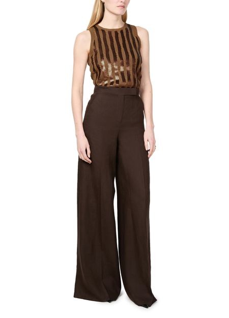 MAX MARA Golia スパンコール刺繍入り リネン ニット タンクトップ - Image 2