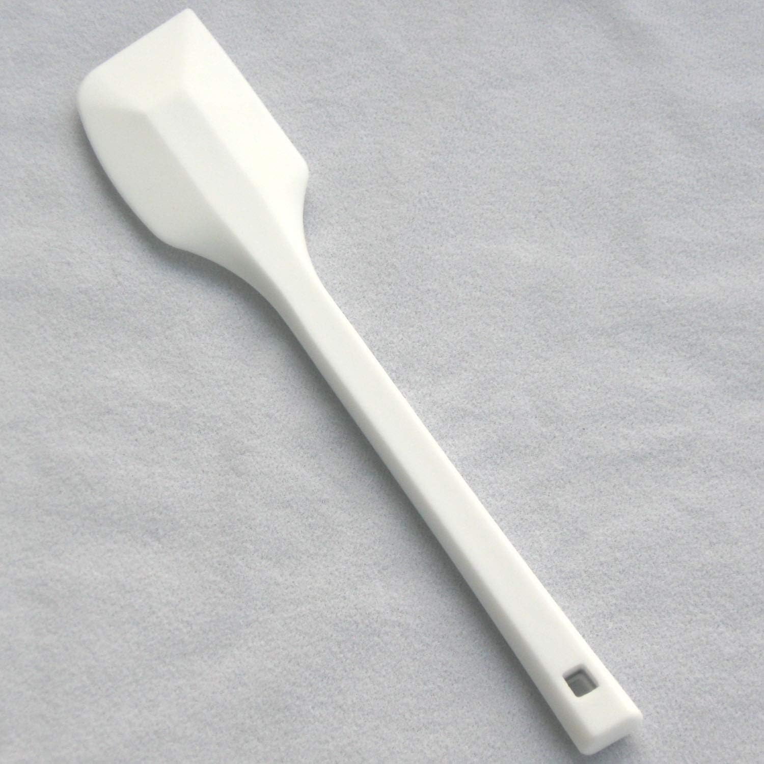 Nagao Tsubamesanjo Silicone Heat Resistant Rubber Spatula, Large, Small, Set of 2, White, One-Piece Mold, Cooking, Confectionery, Made in Japan