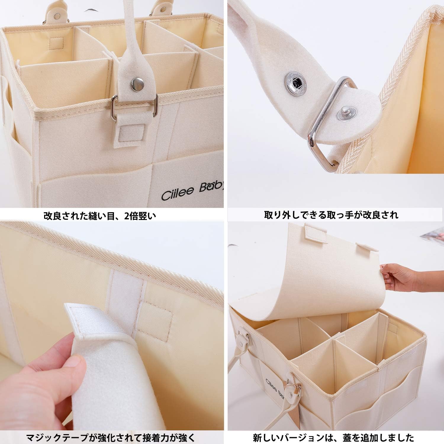 Diaper Stocker, Diaper Storage, Diaper Storage Case, Baby Supplies, Storage Bag, Multifunctional, Diaper Storage Bag, Foldable, Baby Storage Box, Car Travel Storage Bag with Lid, Baby Prep, Toys
