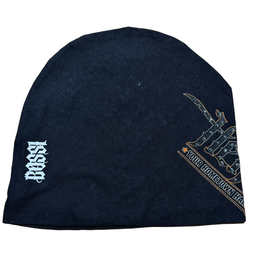 BOSSI 'I GOT MINE' RHINESTONE BEANIE