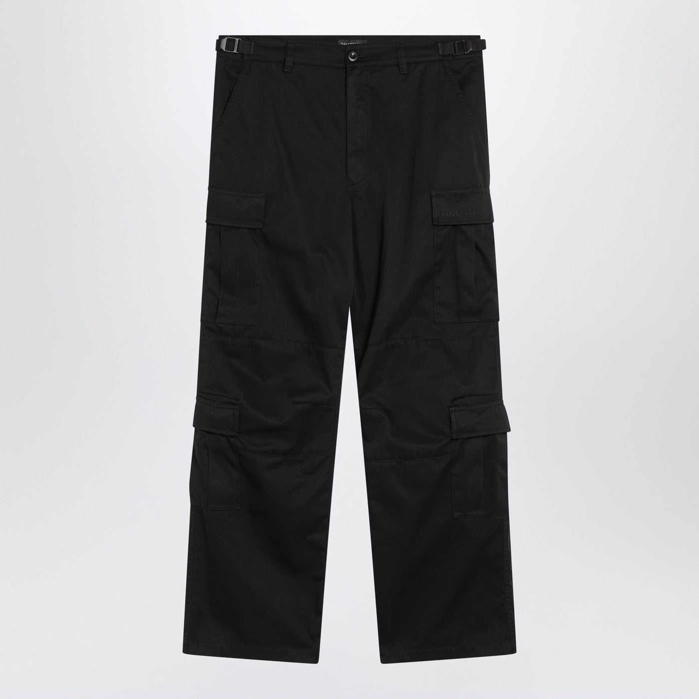 Balenciaga コットンブレンドのバレンシアガブラックカーゴパンツ - Image 2