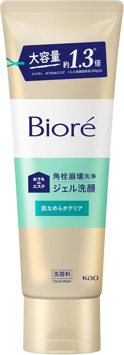 Bioré Biore "Ouchi de Este" Face Cleansing Gel For Smooth Skin Refreshing Relaxation Aroma Fragrance 240 Grams (x 1) [Exclusive]