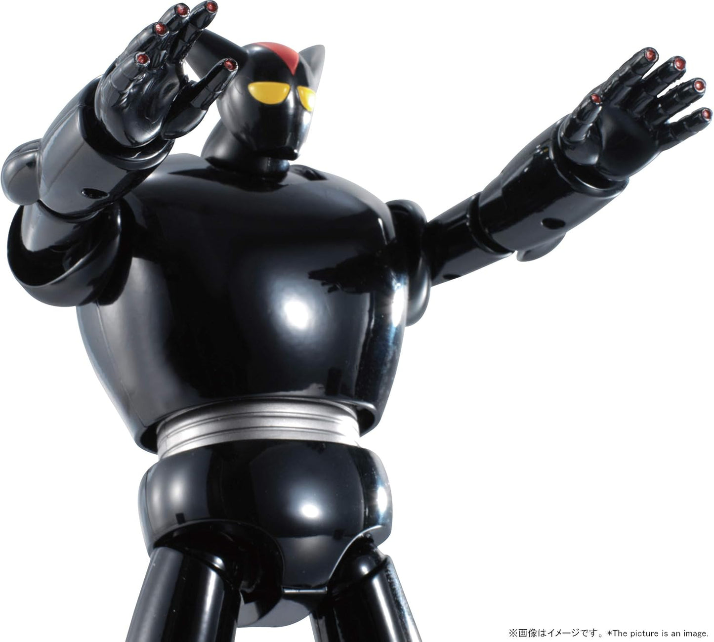 Soul of Chogokin GX-29R Tetsujin 28 Black Ox, Approx. 6.7 inches (170 mm), Die Cast & ABS & PVC Pre-painted Action Figure