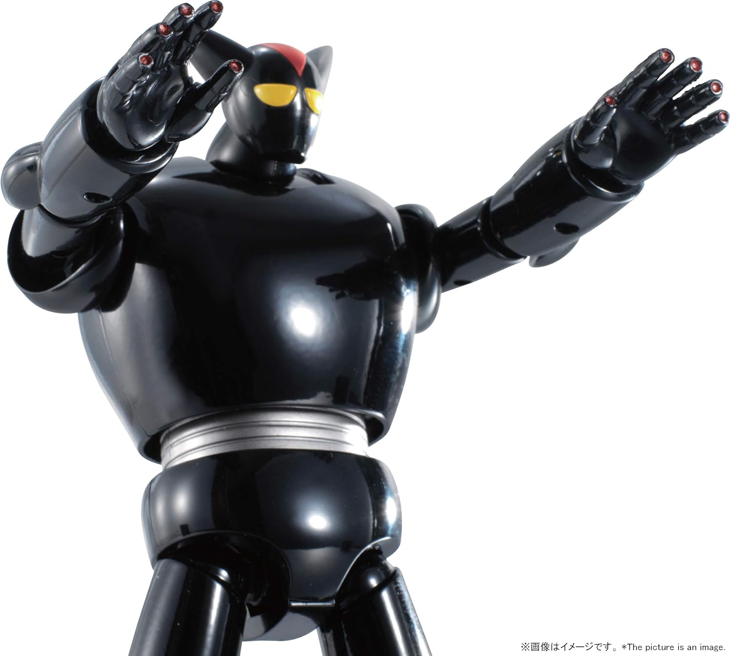 Soul of Chogokin GX-29R Tetsujin 28 Black Ox, Approx. 6.7 inches (170 mm), Die Cast & ABS & PVC Pre-painted Action Figure
