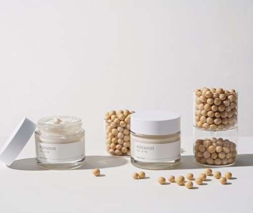 MIXSOON Soy Cream 1.7 fl oz (50 ml) Moisturizing Cream Soy Cream Sleeping Mask Soy Fermented Extract Oil-moisture Balance Chunky Moisture Calming Elasticity Pores Extract Non-Sticky, High