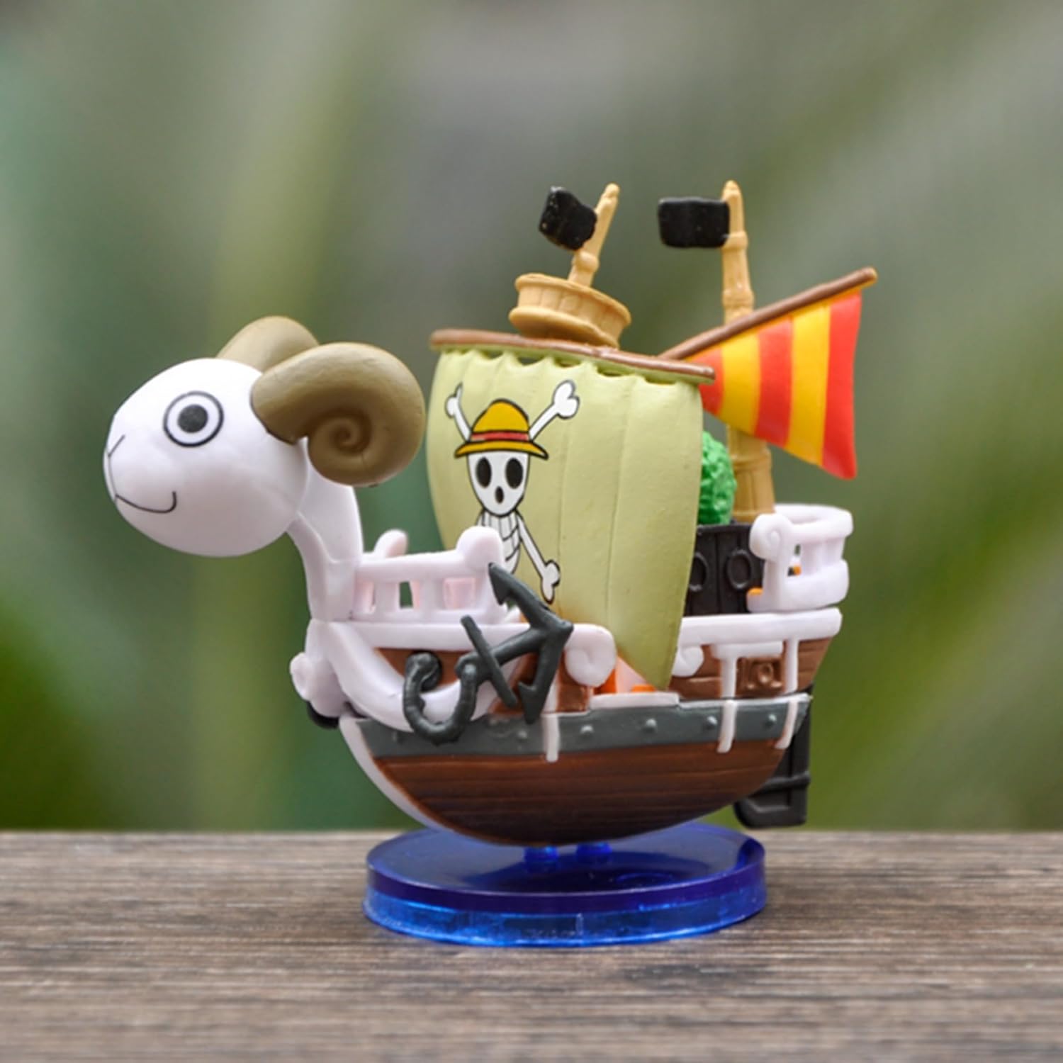 Pirate Ship Figure, Collection Doll, Figurine, Base, Decorative, Lightweight, Moe Goods, Cute, Birthday Gift, Popular, Toy, Car Decoration, Tabletop, Unofficial (2) [Parallel Import]
