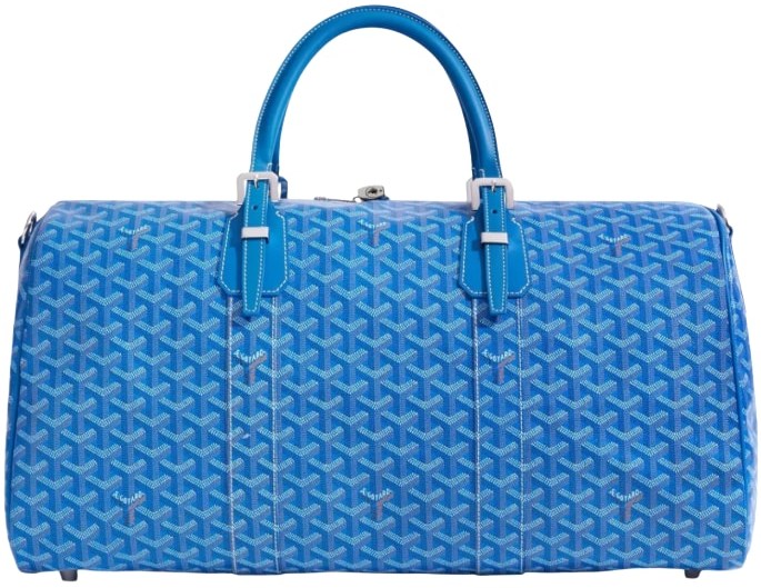 GOYARD 'SKY BLUE' BOSTON 50 DUFFLE BAG
