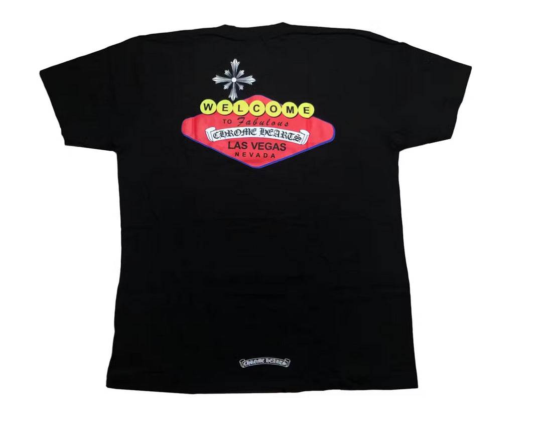 CHROME HEARTS 'LAS VEGAS' EXCLUSIVE BLACK TEE