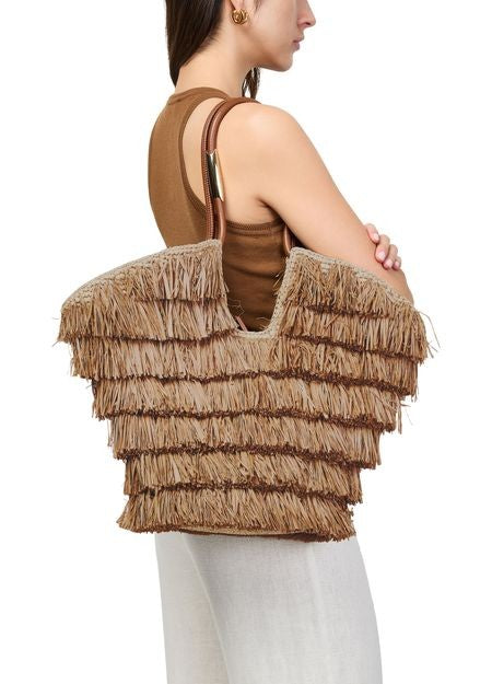 ZIMMERMANN Goldentime medium fringed tote bag - Image 2