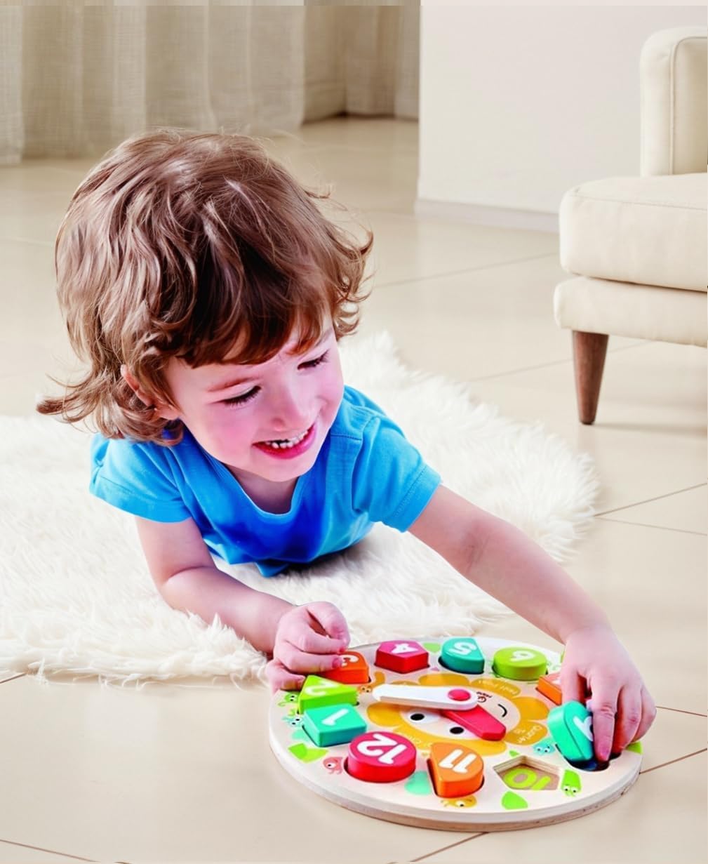 Hape(ハペ) 時計パズル E1622A