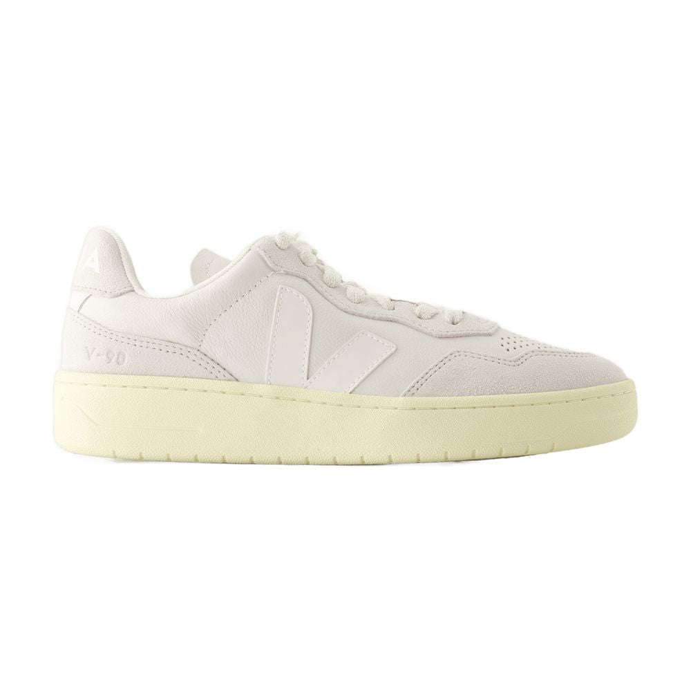 Veja V 90スニーカーVeja Leather White - Image 2