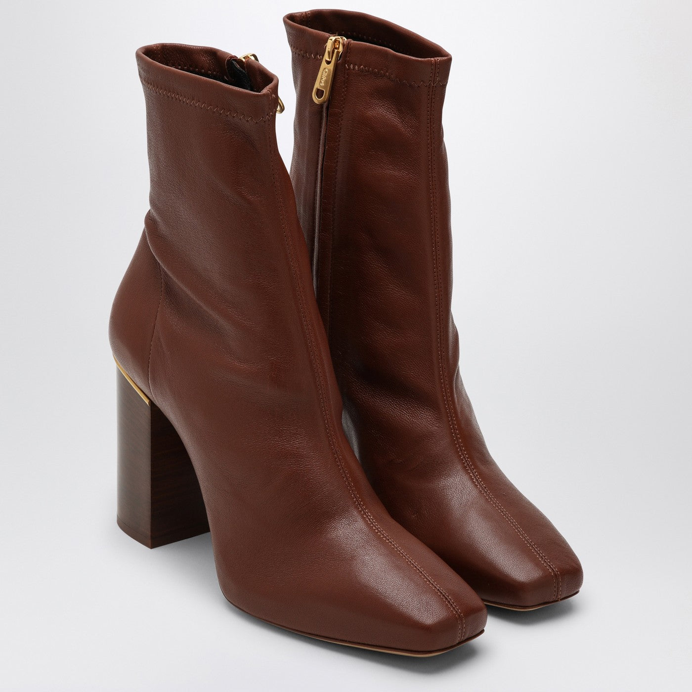 Chloe ChloéCognac色のAmbre Ankle Boot - Image 2