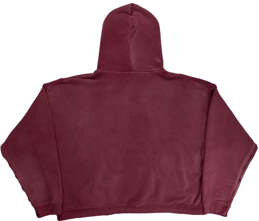 ENFANTS RICHES DÉPRIMÉS 'LOGO' MAROON HOODIE