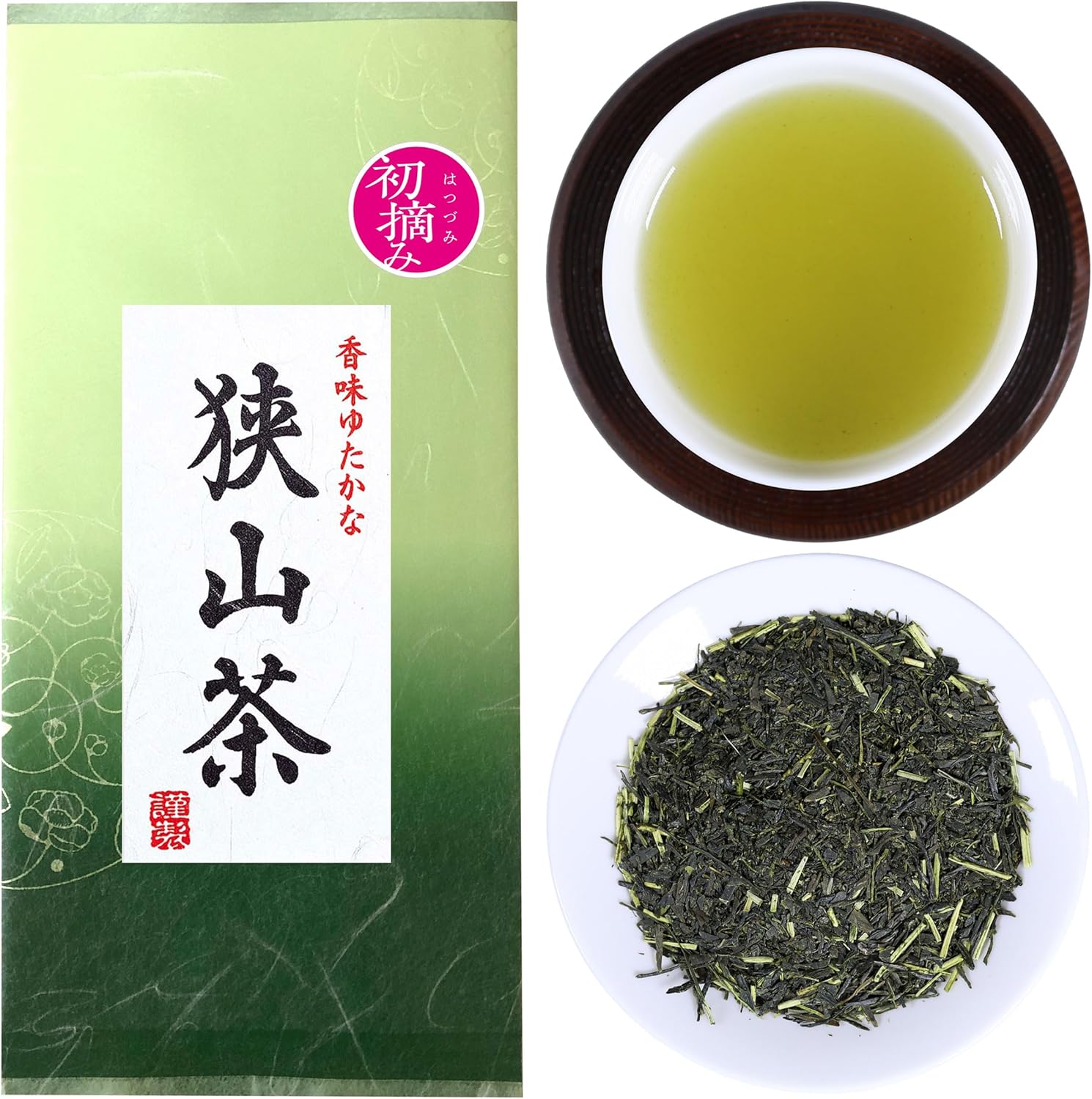 Nodayama Tea, Deep Steamed Tea, Japanese Tea, Green Tea, Sencha, Leaf Tea, Ichiban Tea, First Picked, 3.5 oz (100 g) (1 bag)