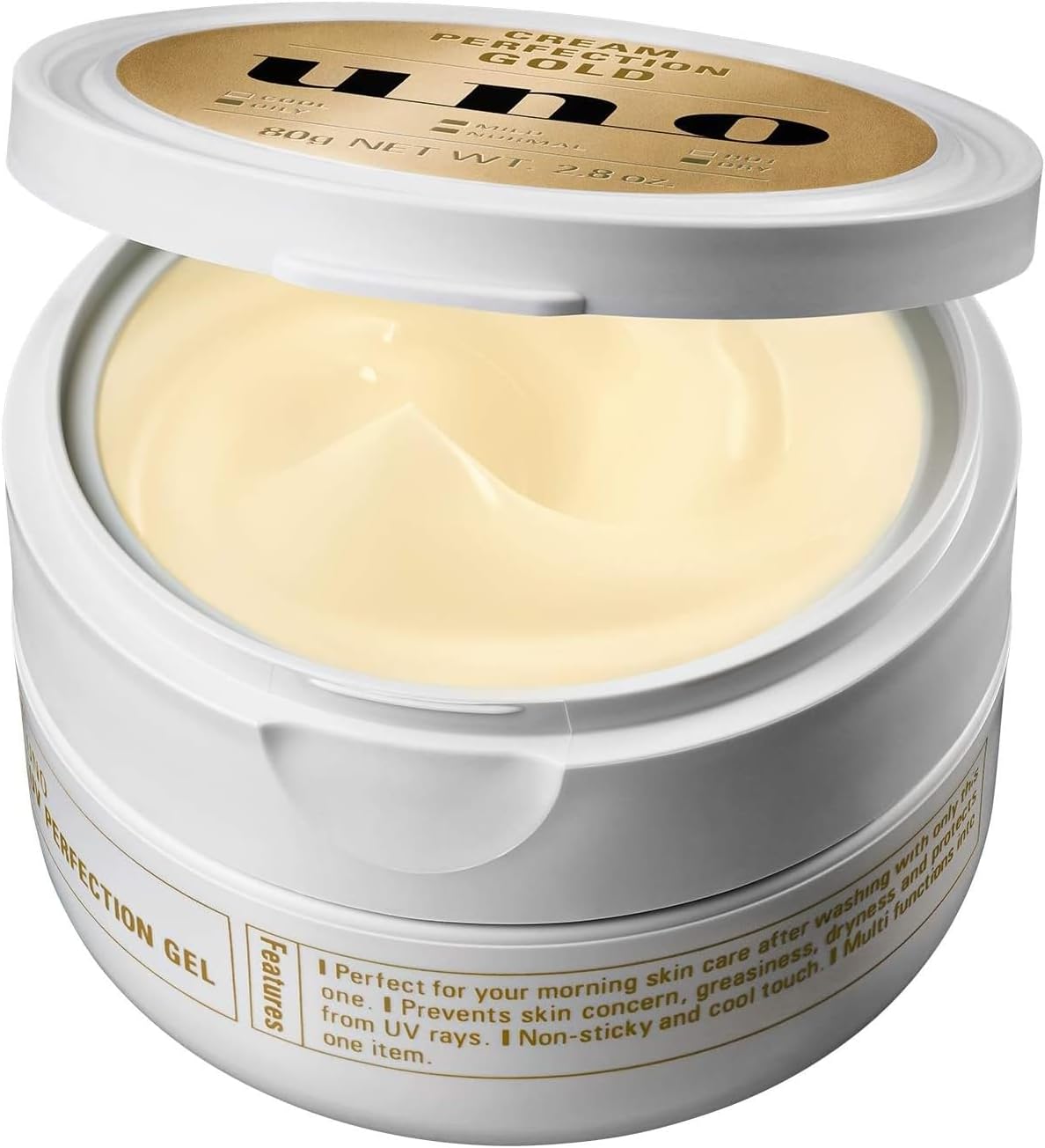 UNO Perfection Cream Gold, 2.8 oz (80 g) x 1