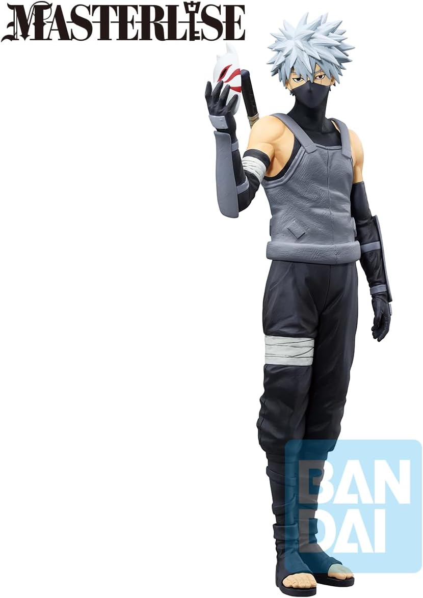 Ichiban Shō Figure - Naruto - Shippuden - Kakashi Hatake (Red Eyes Reflecting Heart) Masterlise Collectors Figure