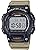Casio W-736H-5AV Standard Digital Men's Watch, Vibration Function, Black x Khaki, Genuine Box, Overseas Model, Sporty