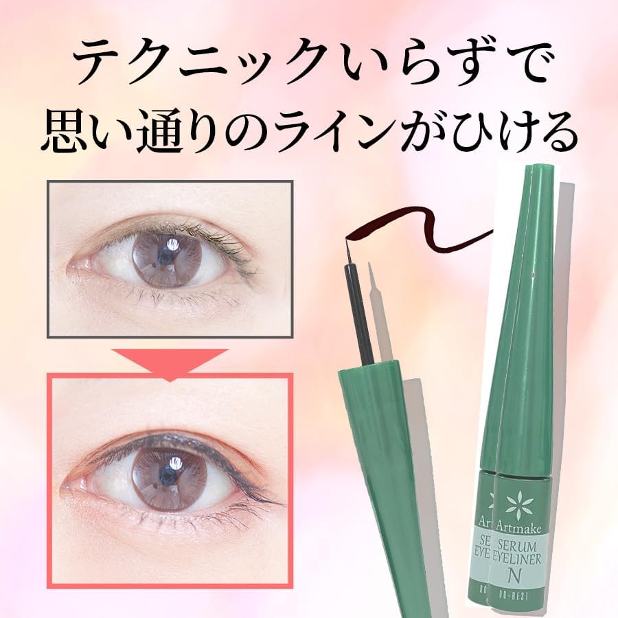 Permanent Makeup Serum Eyeliner N, Dark Brown