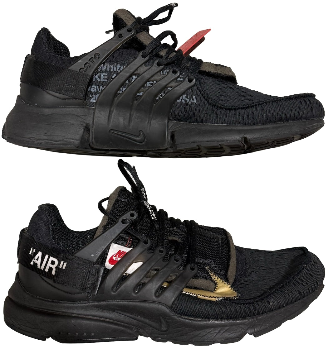 NIKE X OFF WHITE 'BLACK' AIR PRESTO