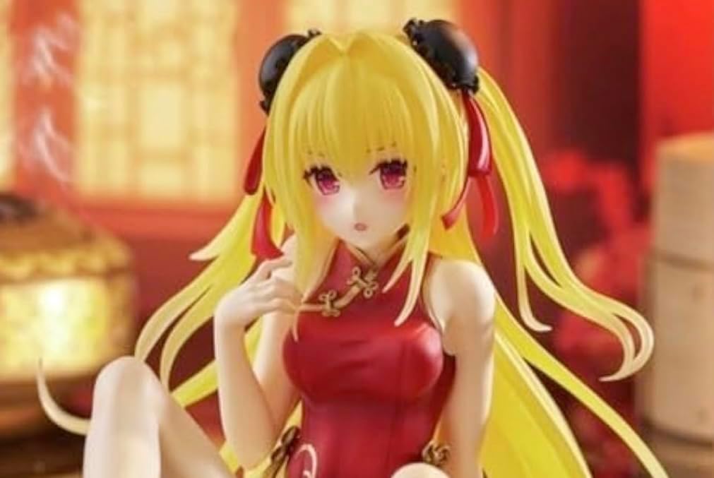 Golden Darkness Figure Desktop Cute ~ China Dress Version ~ To Love-Ru Darkness Official Approx. 5.1 inches (13 cm)