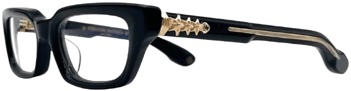 CHROME HEARTS 'BLACK/GOLD' ASSTRAORDINAIRE SUNGLASSES