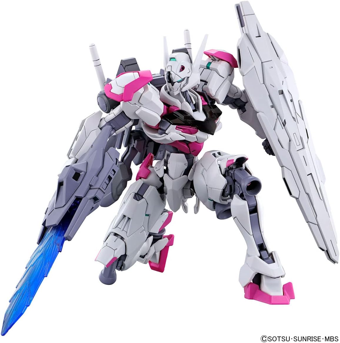 Bandai Spirits 2587102 HG Mobile Suit Gundam Mercury Witch Gundam Lublis, 1/144 Scale, Color-coded Plastic Model