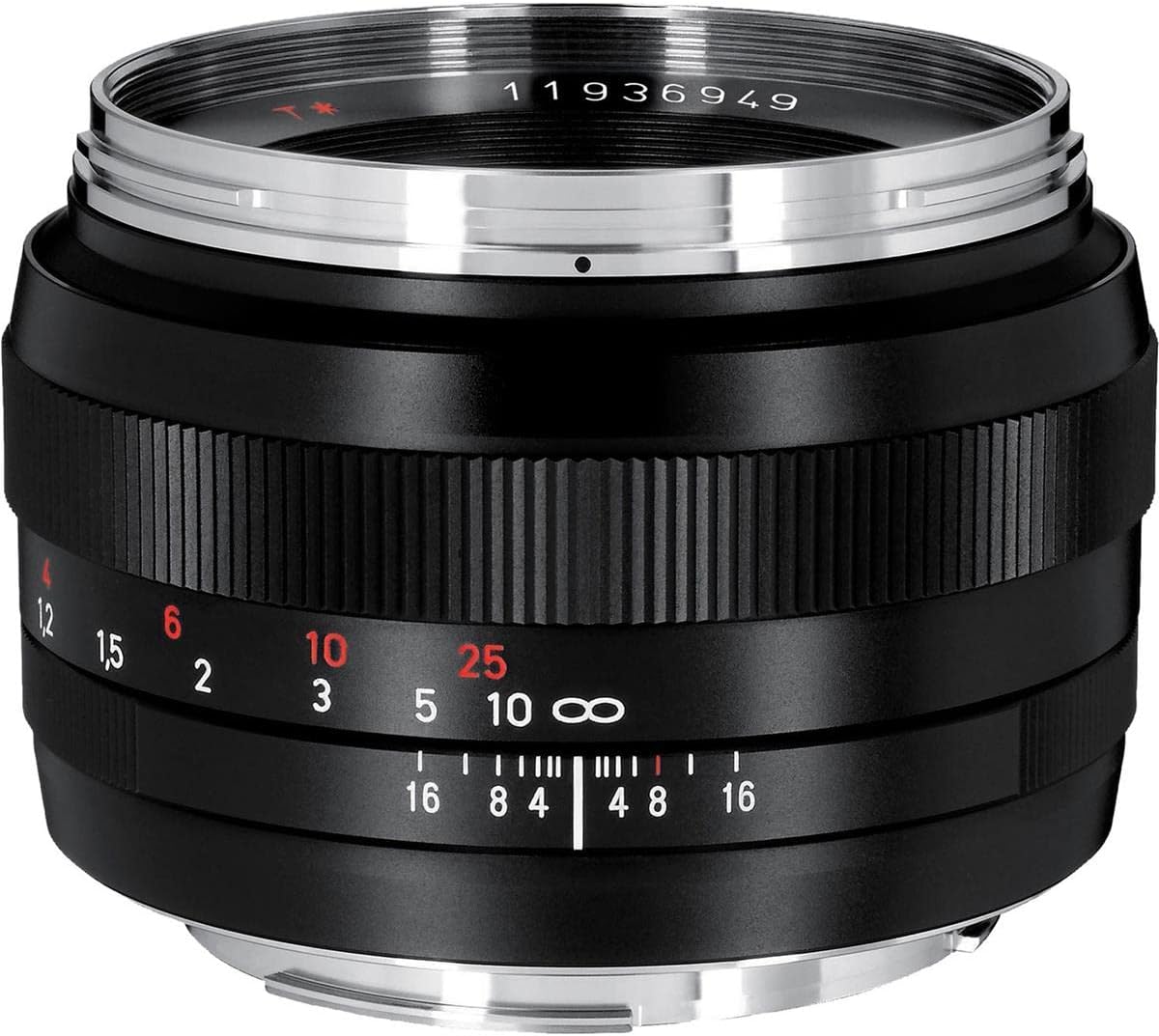Zeiss Classic Planar ZE T 1.4/50 標準カメラレンズ Canon EFマウント SLR/DSLRカメラ用 ブラック (1677817)