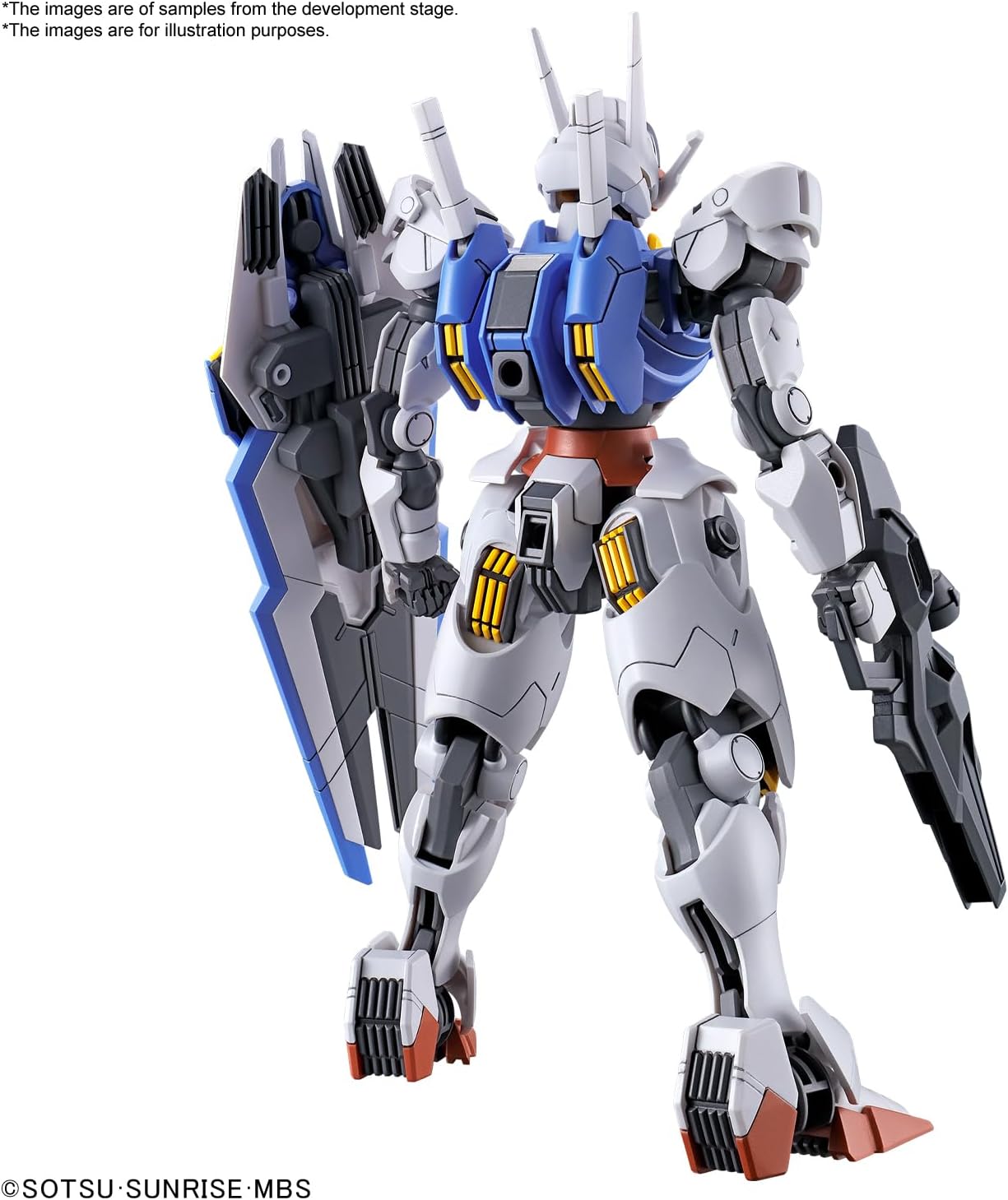 Bandai Spirits HG Mobile Suit Gundam Witch of Mercury Gundam Aerial, 1/144 Scale, Color-Coded Plastic Model