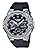Casio GST-B400 series G-Shock G-Steel Wristwatch, Smartphone Link, Carbon Core Guard Construction, black/silver