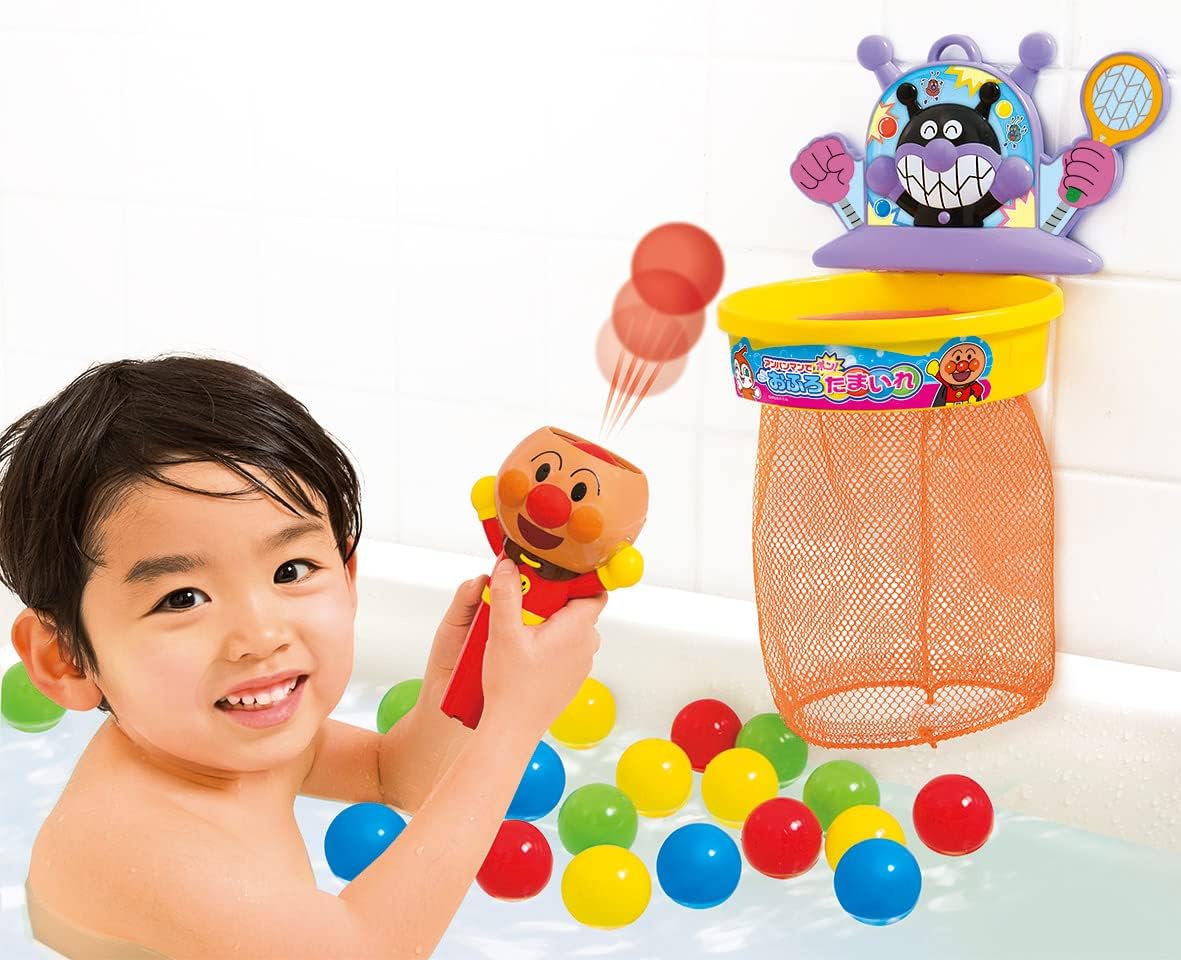 JOYPALETTE Pong with Anpanman! Bath ball toss game