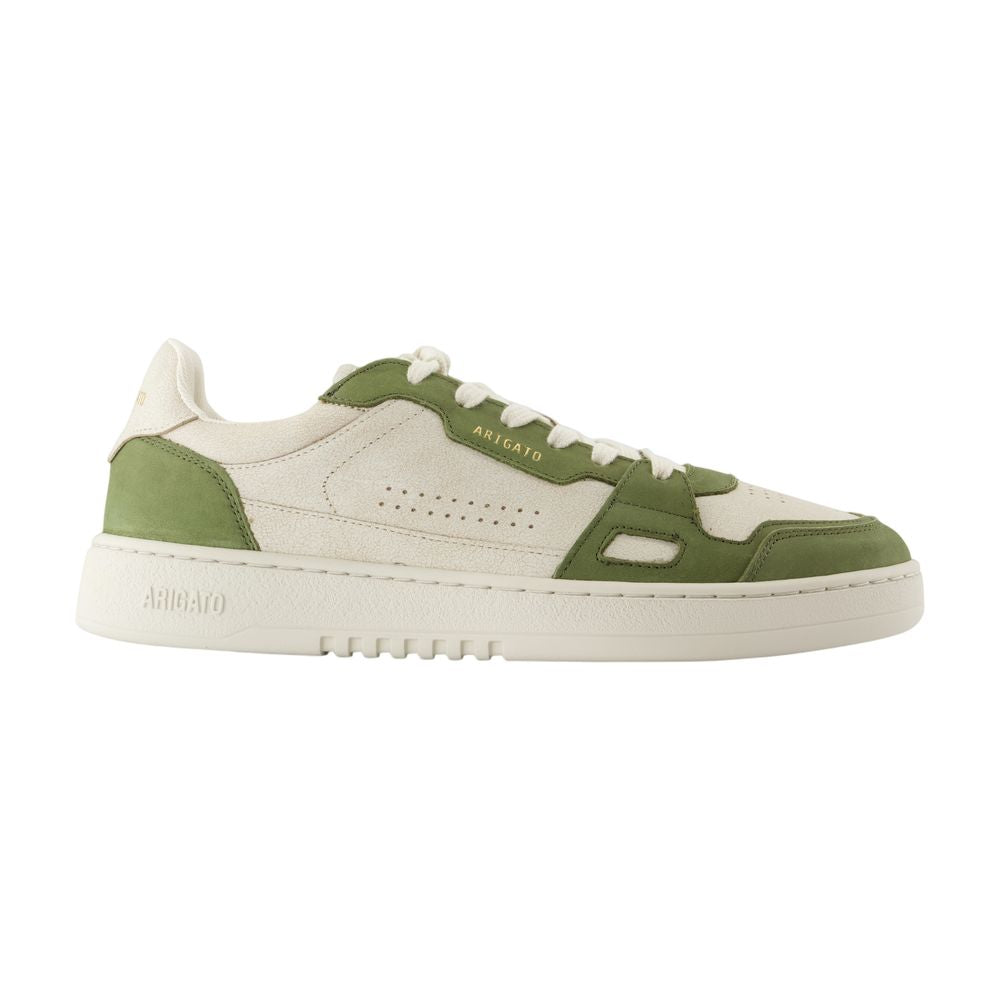 Axel ダイスロースニーカーAxel Arigato Leather Beige/Green - Image 2