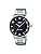 Casio MTP-VT03 Series Quartz Men's Watch, Black x Metal Band MTP-VT03D-1B, Bracelet Type
