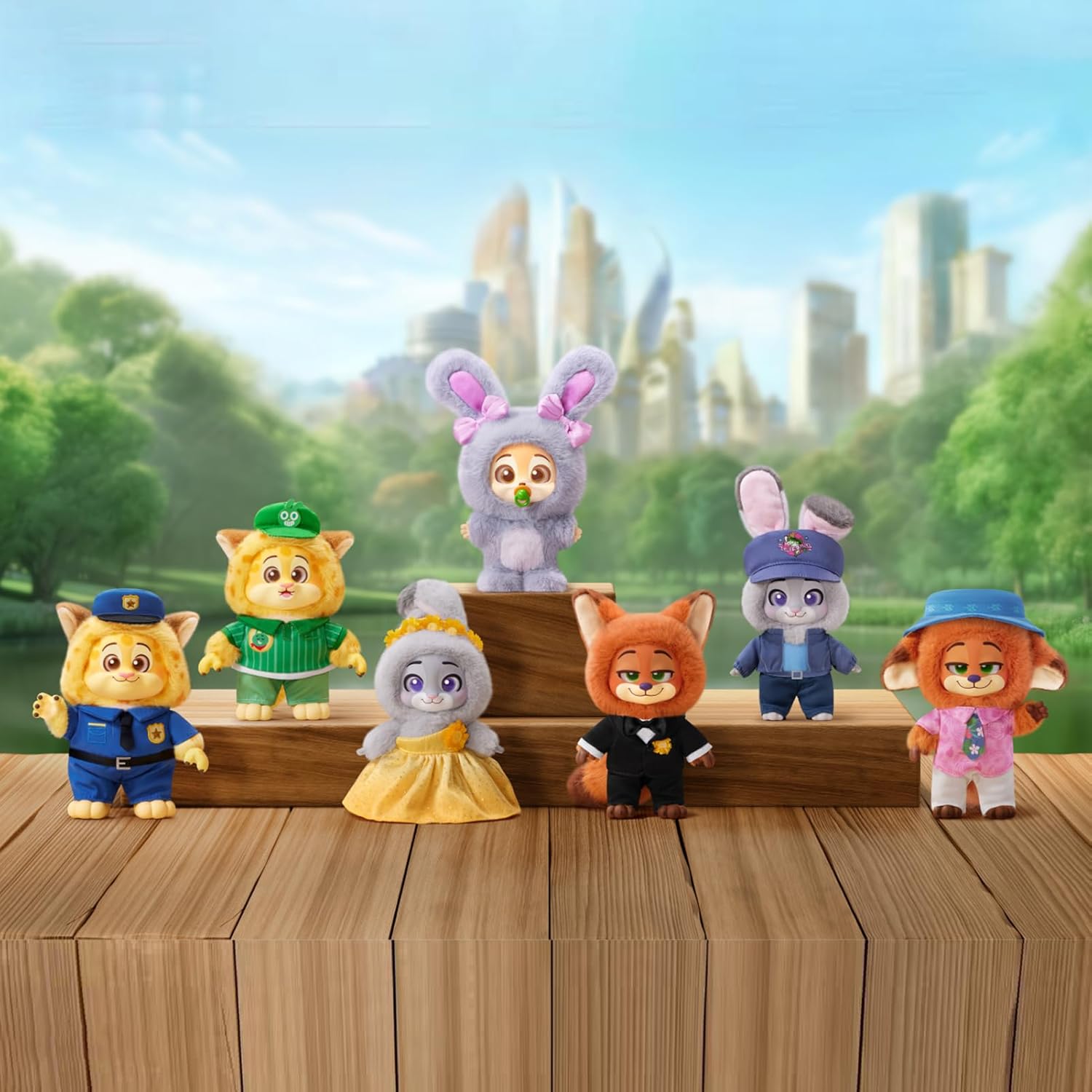 TOP TOY Disney Zootopia 2 "New Journey" Plush Series (1 Piece), Gacha Blind, Box Figure, Plastic Model, Premium Toy, Zootopia Birthday Gift, For Collectors