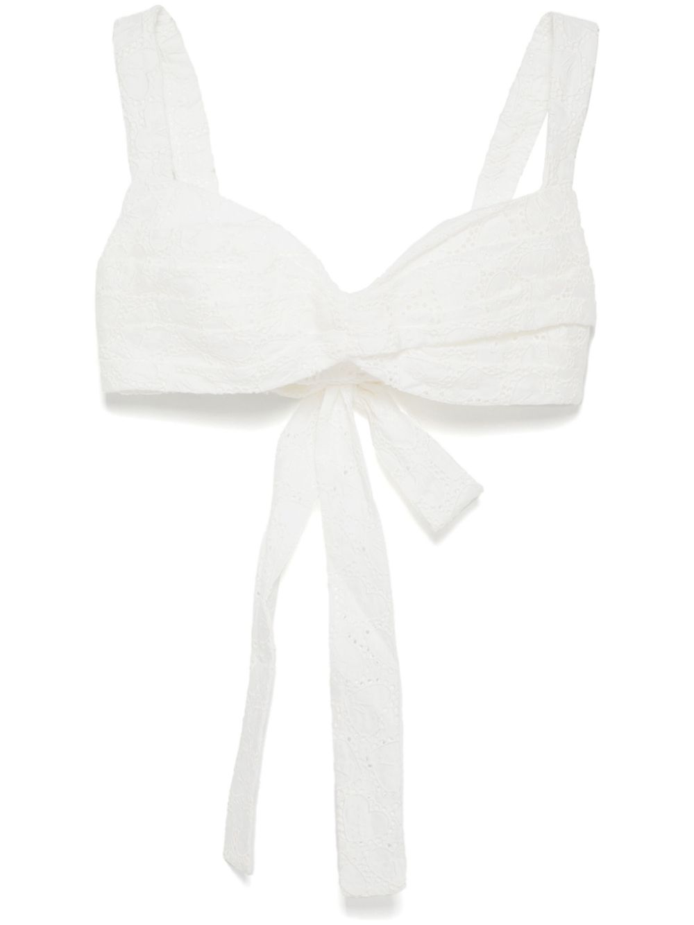 Zimmermann Zimmermann Crush Cotton Bralette - Image 2