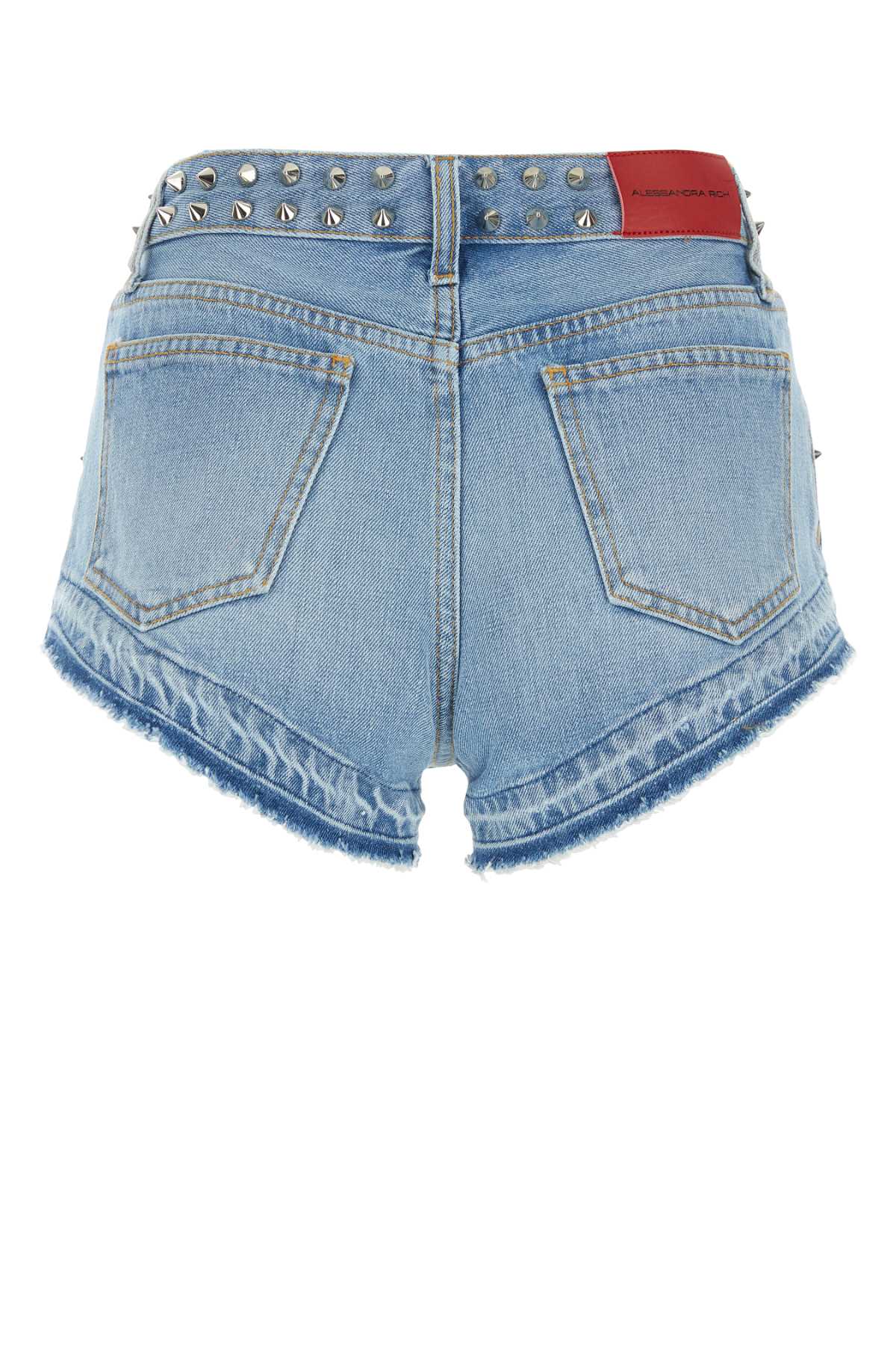 Alessandra Rich アレッサンドラリッチデニムショーツ - Image 2