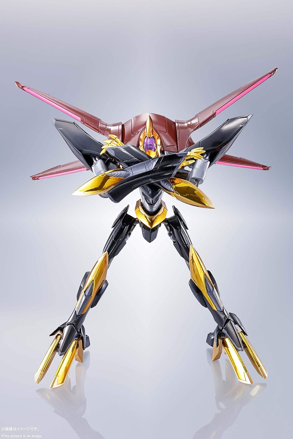 Metal Robot Spirits Code Geass Side KMF Mirage, Approx. 5.3 inches (135 mm), ABS & PVC & Die Cast Pre-painted Action Figure