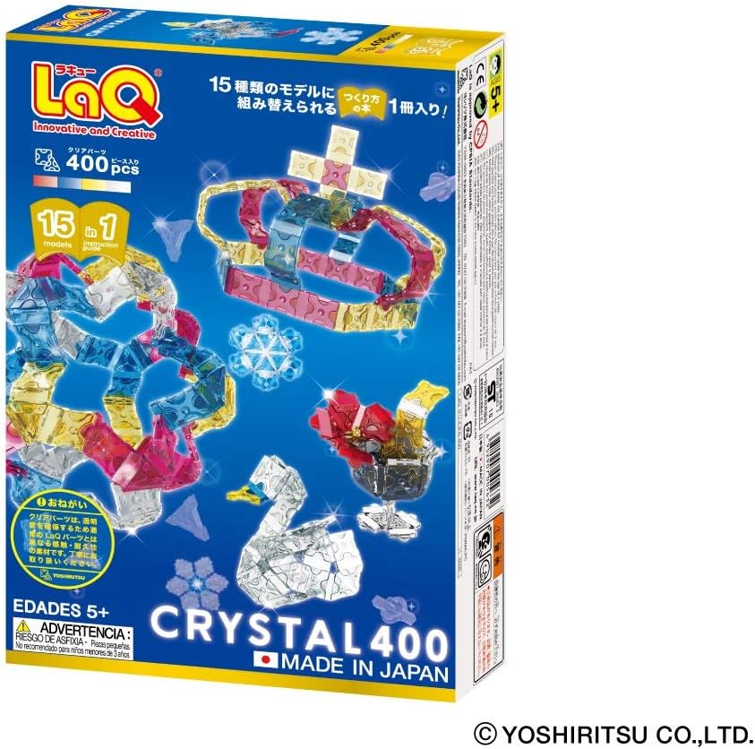 Yoshiritsu LaQ (ラキュー) Crystal 400