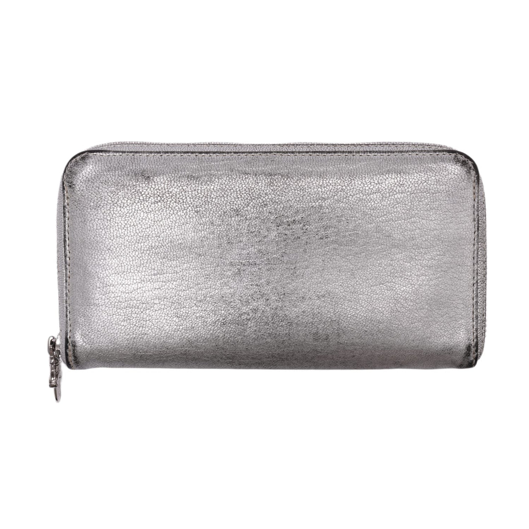 CHROME HEARTS 'METALLIC GOLD' TRIPLE CROSS WALLET