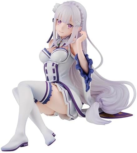 Melty Princess Re: Zero - Starting Life in Another World Emilia, Approx. 3.5 inches (90 mm), PVC, Painted and Finished Figure