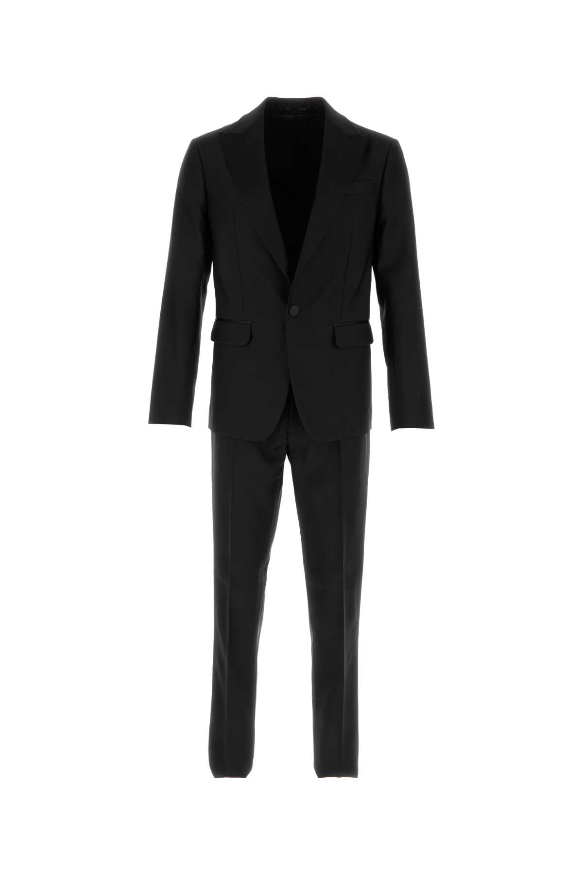 Dsquared2 Dsquared Black Virgin Wool Blend London Suit - Image 2