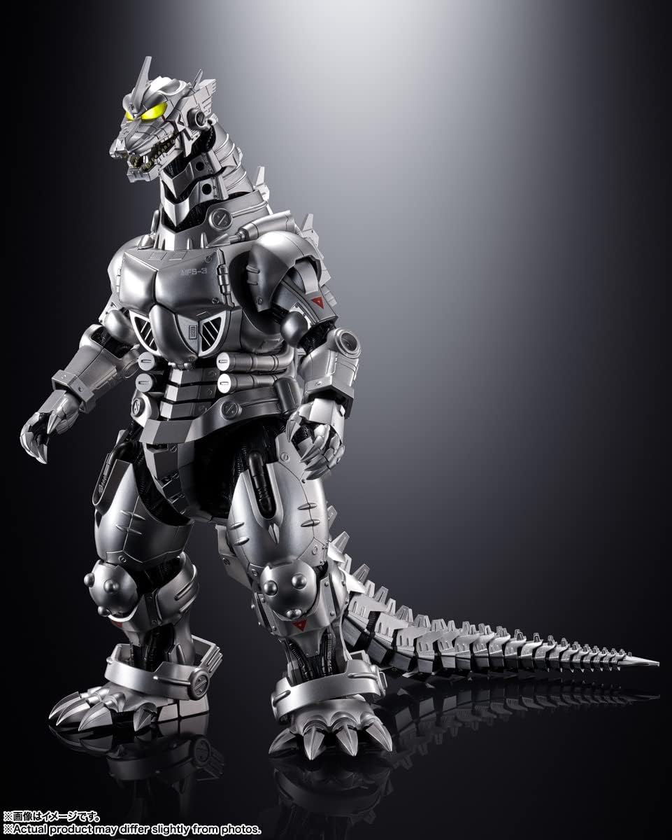 TAMASHII NATIONS Soul of Chogokin Godzilla x Mechagodzilla GX-103 MFS-3 Type 3 Machine Dragon, Approx. 9.1 inches (230 mm), ABS & PVC & Die Cast Pre-painted Action Figure
